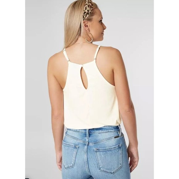 Buckle Daytrip Ribbed High Neck Tank Top L - Picture 3 of 3
